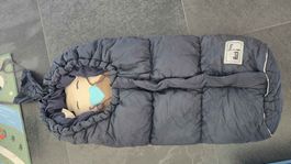 Babynest Mucki Odenwaelder dunkelblau neuwertig