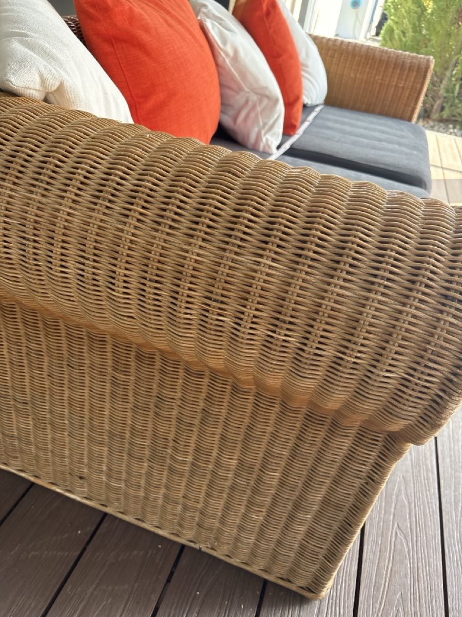Sofas: Ratansofa – D'occasion à Wiesendangen par Powersandra03 2