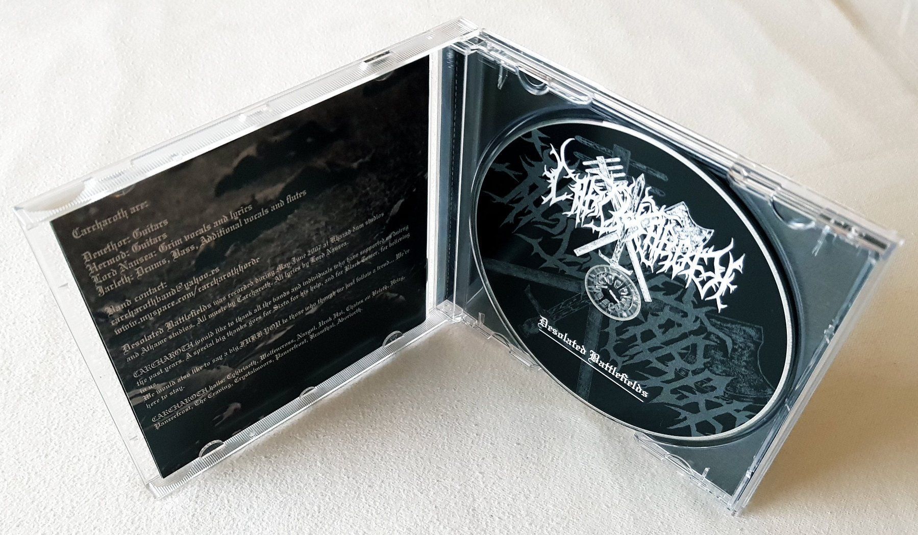 CD: Carcharoth – Desolated Battlefields - CD - 2008 - Limited – Usato da Uster venduto da Zardodel 3