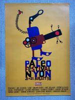 Originalplakat PALÉO FESTIVAL NYON 1998