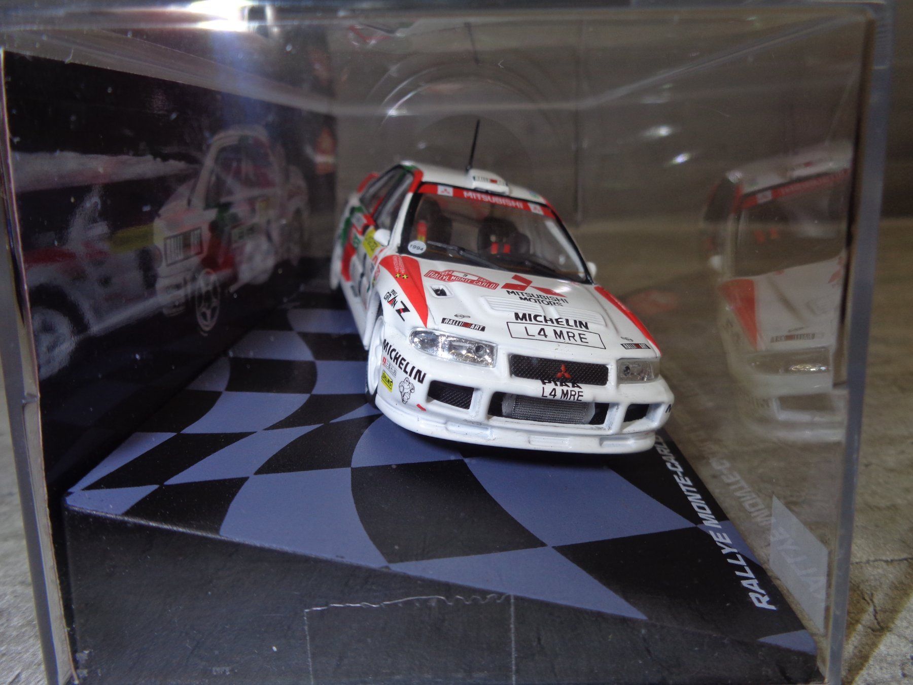 Mitsubishi Modellini d'auto: Altaya 1:43 Mitsubishi Lancer Evolution I Rallye 1994 – Nuovo e nell'imballaggio originale da Reconvilier venduto da rallycar 2