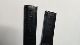 Original IWC E05729 Alligatorband schwarz 20/18 mm – neu 1k3