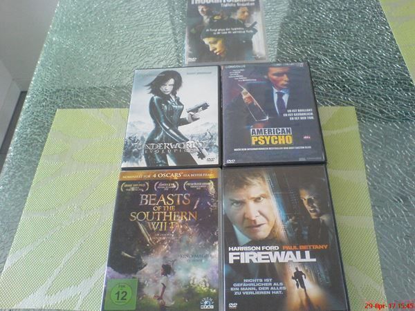 Tutti i DVDs: 5 Action/Psycho/Thriller DVD – Usato da Oftringen venduto da andrax