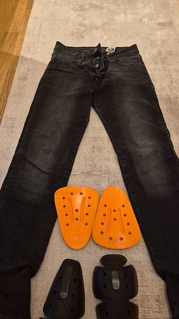 John Doe Motorradjeans, W31/L32, inkl. Protektoren, Top Zus.