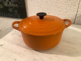 Ancienne cocotte Le Creuset 20 cm en fonte