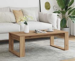 vidaXL Couchtisch Artisan-Eiche 102x50x35 cm Holzwerkstoff