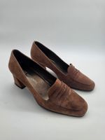 Escarpins mocassins Stuart Weitzman en daim – Taille 37