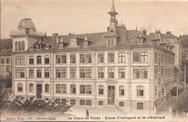 LA CHAUX - de - FONDS, école d'horlogerie et mécanique