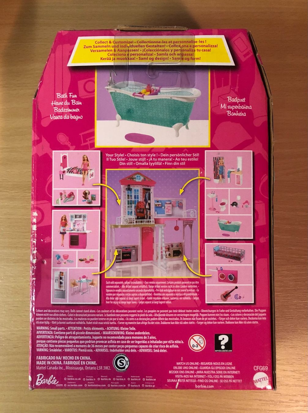 Jouets: BARBIE-Badezimmer (NEU) – Neuf avec emballage d'origine à Buchs SG par Handyman77 1