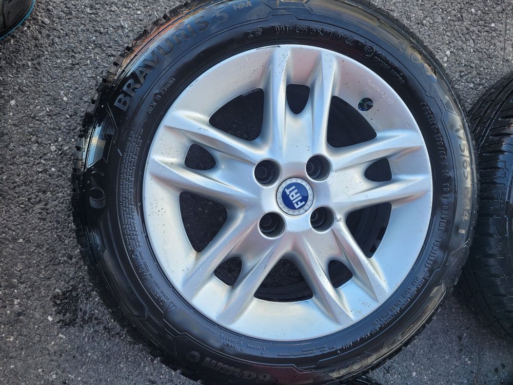 Originale Sommer Kompletträder Fiat Panda 14 Zoll (Gebraucht) in ...