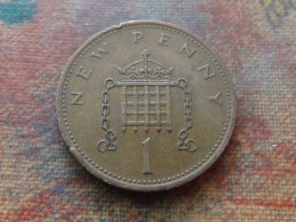 Alle Münzen: ROYAUME-UNI  1 Penny  1971 – Gebraucht aus Romanel-sur-Lausanne von Swift13 1