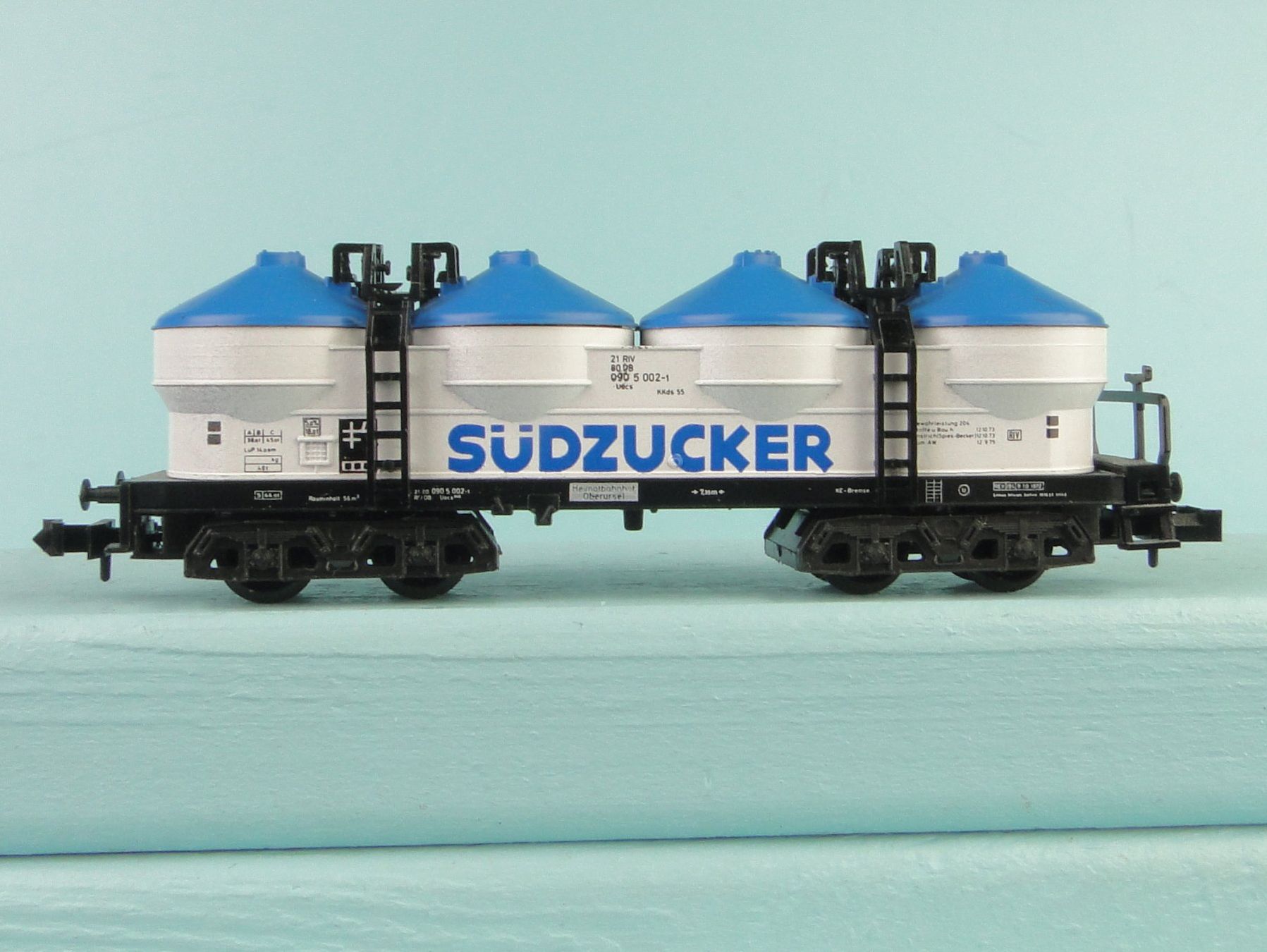 Trix Modellini di ferrovie: Minitrix DB Südzucker – Usato da Bülach venduto da Albitrain 3