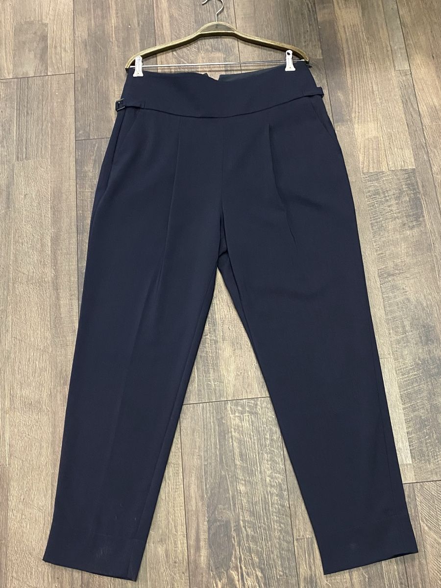 Windsor Pantaloni: Windsor Hose  elegant dunkelblau 40 – Nuovo (secondo la descrizione) da Büron venduto da Coerner