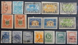 Estland Lot mit alten Werten XI
