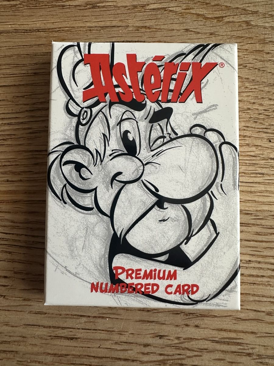 Panini Carte collezionabili: Carte Asterix panini 500ex. infinito numerotée – Nuovo e nell'imballaggio originale da Meyrin venduto da houpstragus