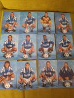 FCL- FC Luzern - 90er Jahre  - 12 handsignierte Karten
