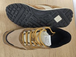 GANT Herren Sneaker Gr. 44 – Braun/Beige – Leder/Wildlede