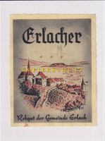 Etikette für Wein - Erlacher /bd