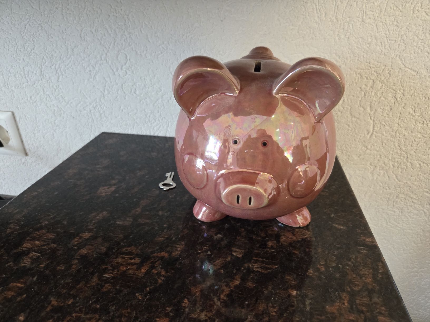Salvadanai: Grosses Sparschwein, rosa, Keramik – Usato da Dornach venduto da __SARAH__