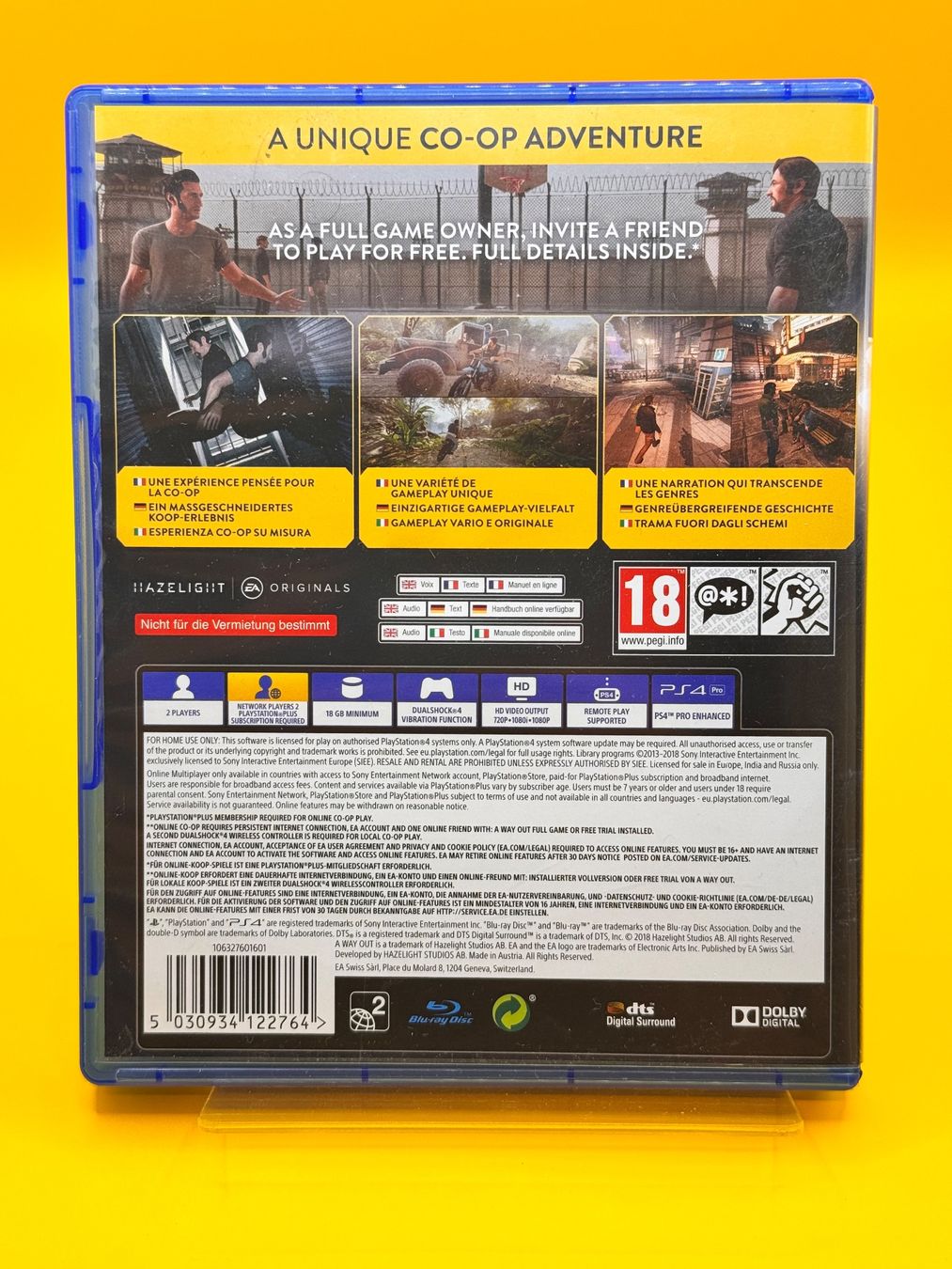 Sony Giochi: A Way Out PS4 – Usato da Oberwil b. Zug venduto da silver2024 1