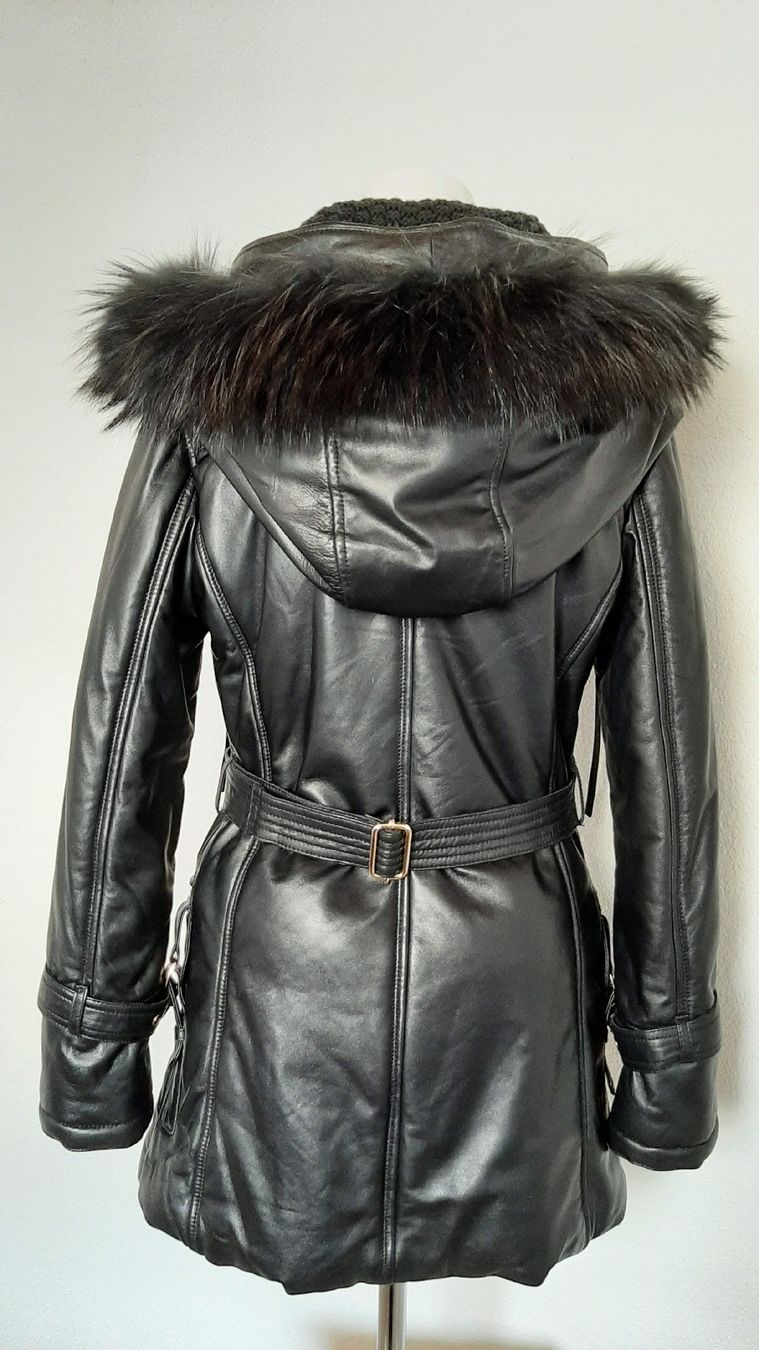 Cappotti: Manteau cuir fourrure – Nuovo (secondo la descrizione) da Faoug venduto da PetitLuxe 3