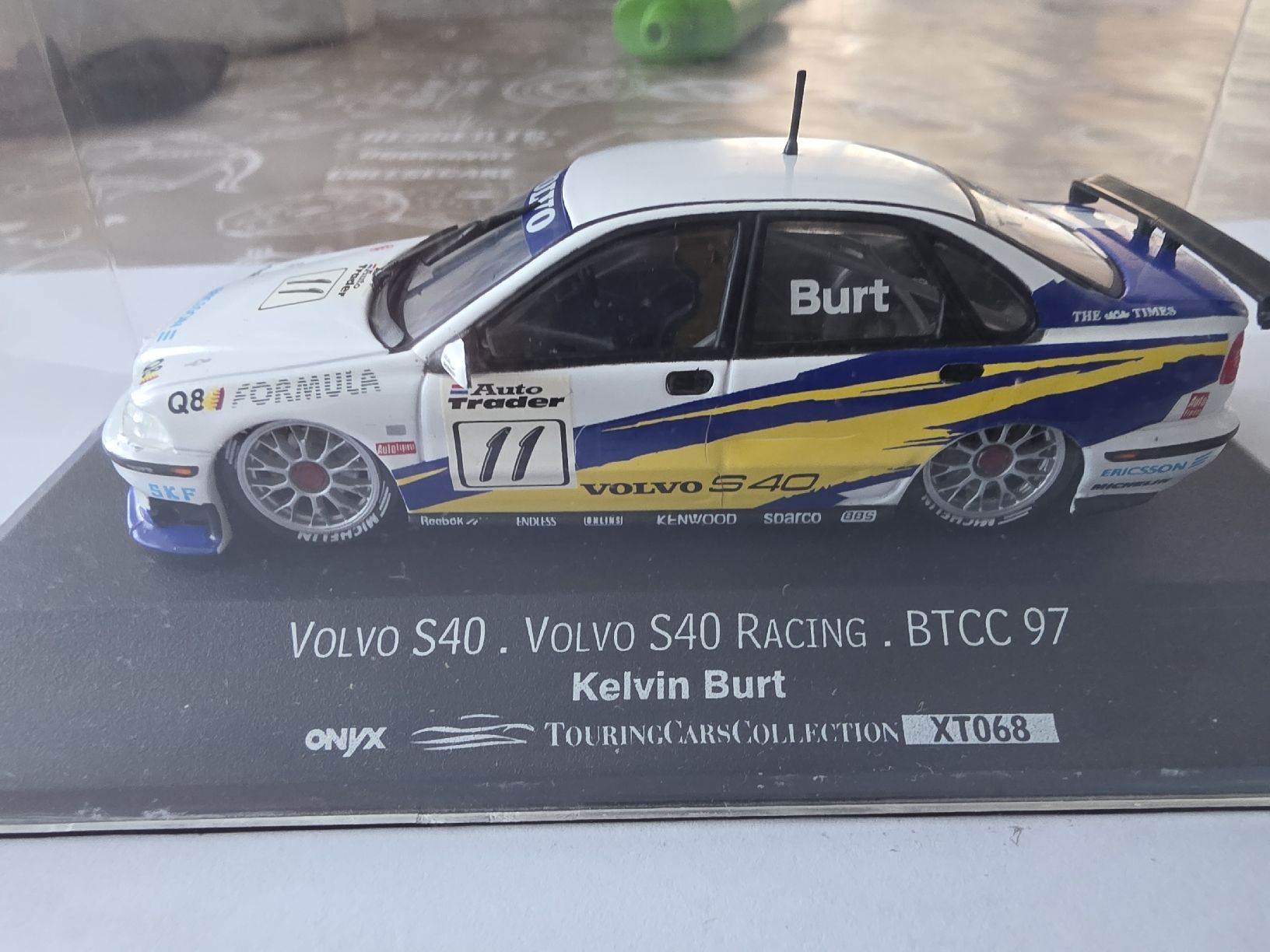 Volvo Modellini d'auto: Volvo S40 Racing BTCC 1997 – Nuovo e nell'imballaggio originale da Alpnach Dorf venduto da Claudio1488
