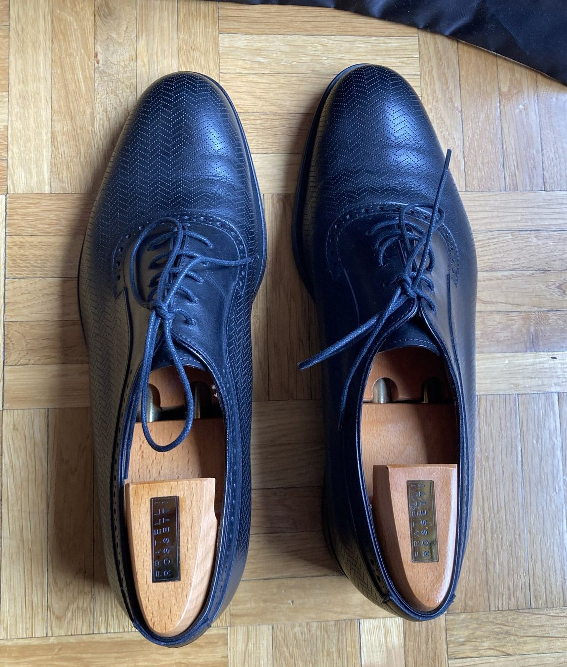 Fratelli Rossetti Scarpe da uomo: Fratelli Rossetti Oxford, Gr. 41, Schwarz – Usato da Pully venduto da nick_lausanne 2