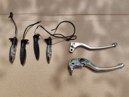 Motorrad Blinker und Bremshebel Set