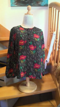 Neue Seidenbluse Gudrun Sjöden Gr. M