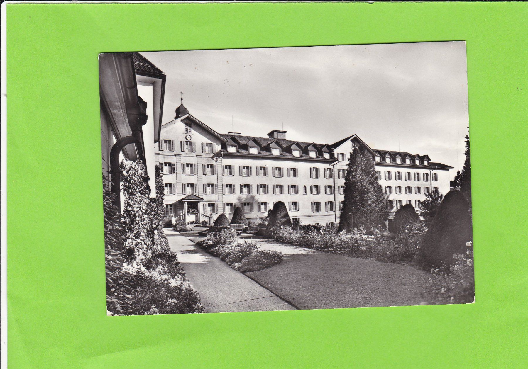 Cartoline postali: Töchterpensionat Heiligkreuz bei Cham – Usato da St. Peterzell venduto da neckertal