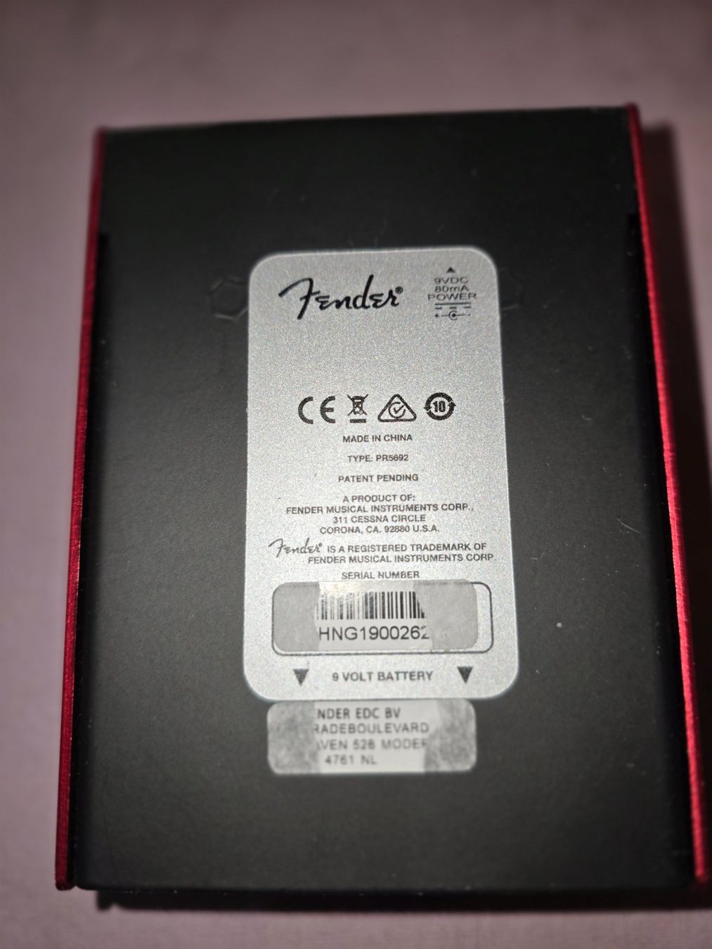 Fender Strumenti musicali: FENDER THE TRAPPER ... DUAL FUZZ ... NEUWERTIG !!! – Nuovo (secondo la descrizione) da Zürich venduto da Antiquedealer 2