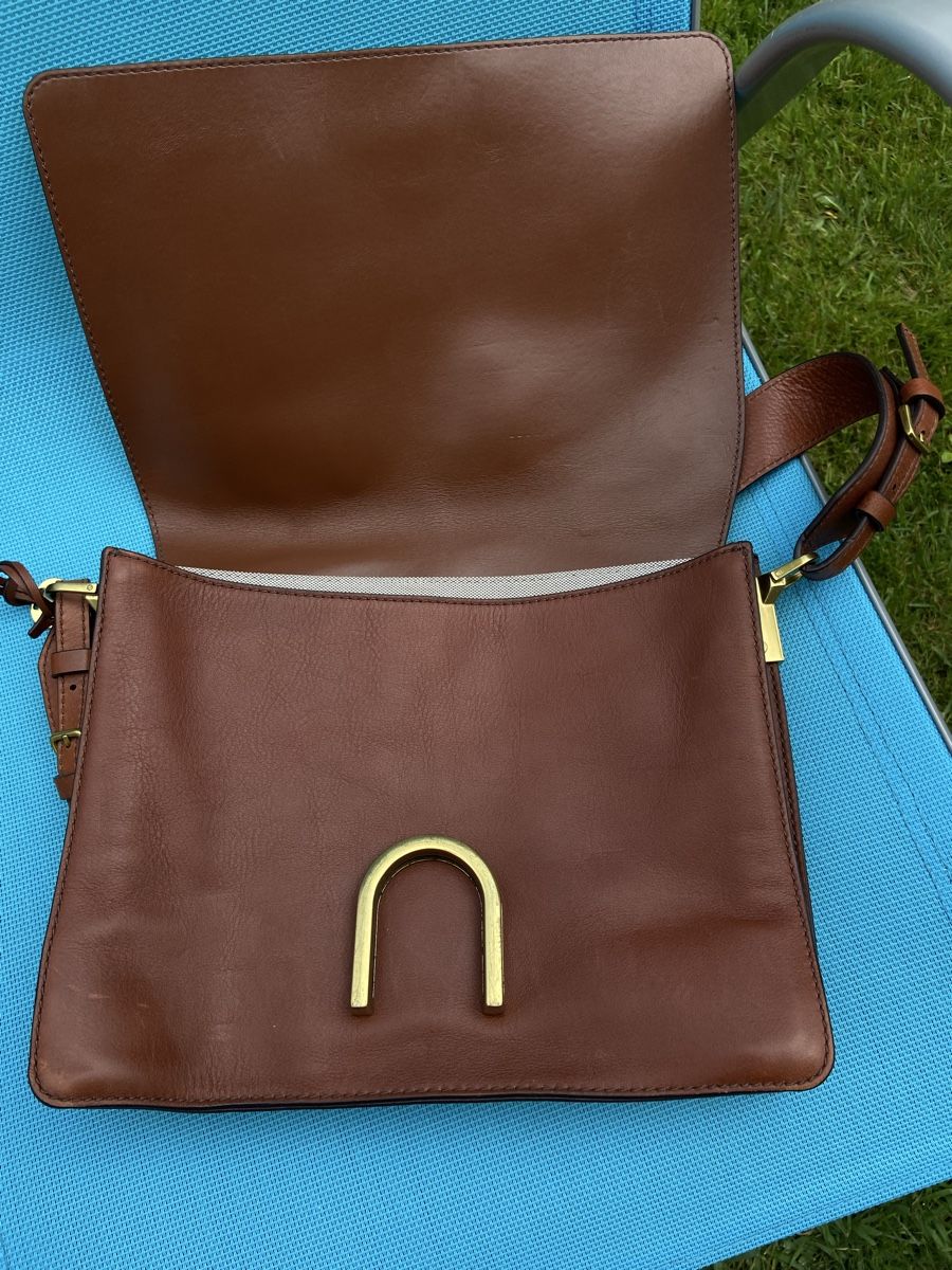 Fossil Taschen für Damen: Fossil Ledertasche, braun, guter Zustand. – Gebraucht aus Bern von Bern4you 1