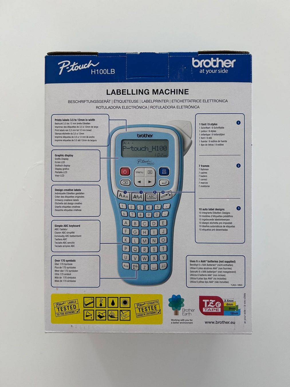 Brother Drucker: NEW Brother P-touch H100LB – Neu und originalverpackt aus St. Gallen von look-twice 3