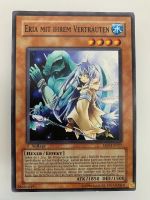 Yugioh Karte 1. Auflage ERIA MIT IHREM VERTRAUTEN Monsterkar