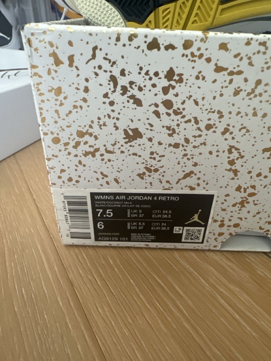 Jordan Scarpe da uomo: Air Jordan 4 Retro "Lightning" Gr.38.5 – Nuovo e nell'imballaggio originale da Trimmis venduto da Subburbia 5