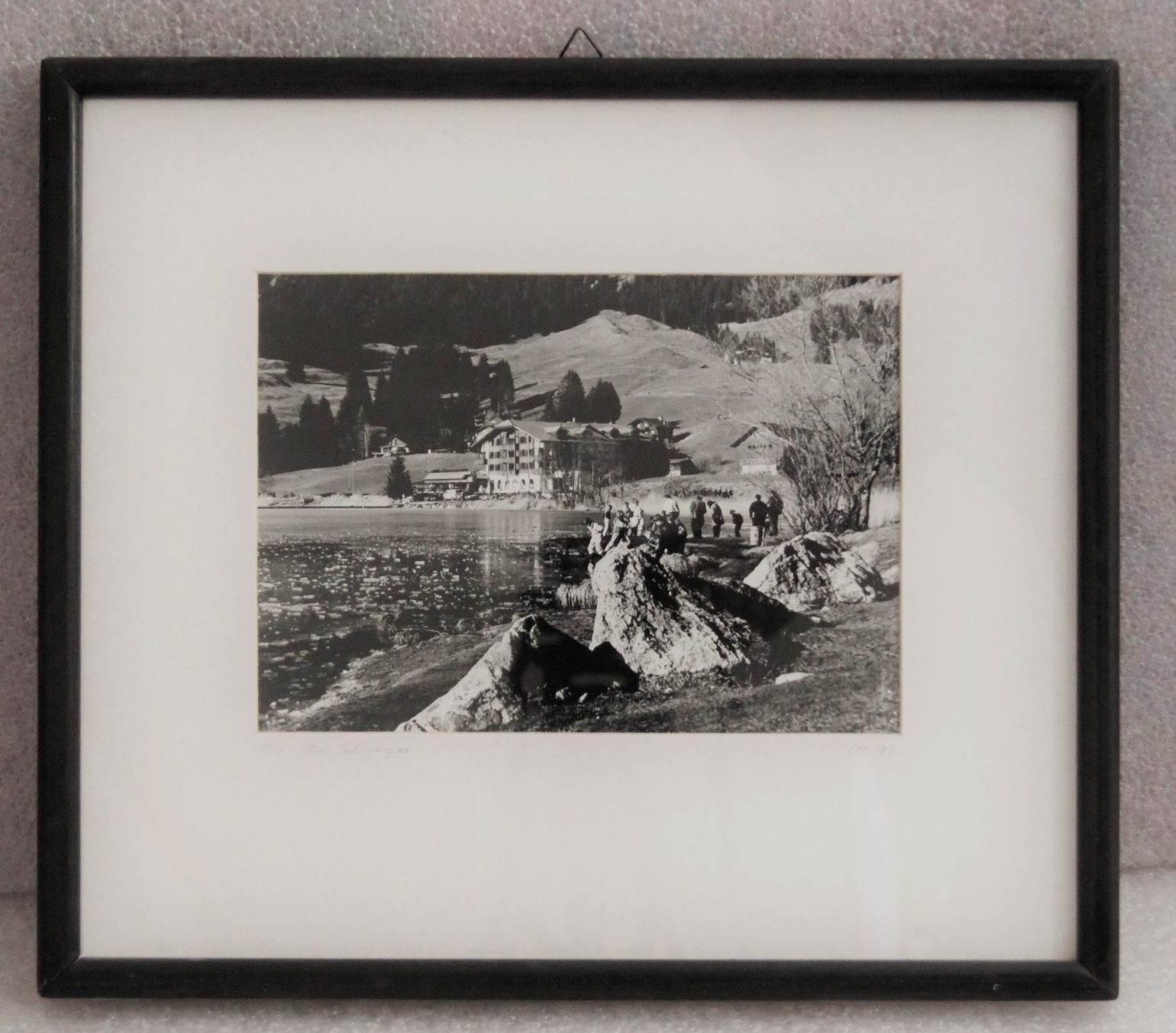 Poster & Bilder: Fotografie: Am Schwarzsee – Gebraucht aus Fribourg von erw_68dx