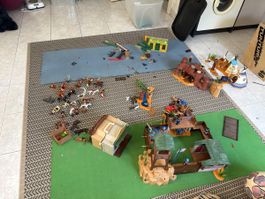 Playmobil collection: Cowboys, sheriffs office and mine