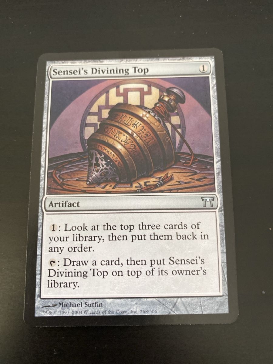 Magic The Gathering Carte collezionabili: Sensei‘s Divining Top – Usato da Oberglatt ZH venduto da Finlandia1