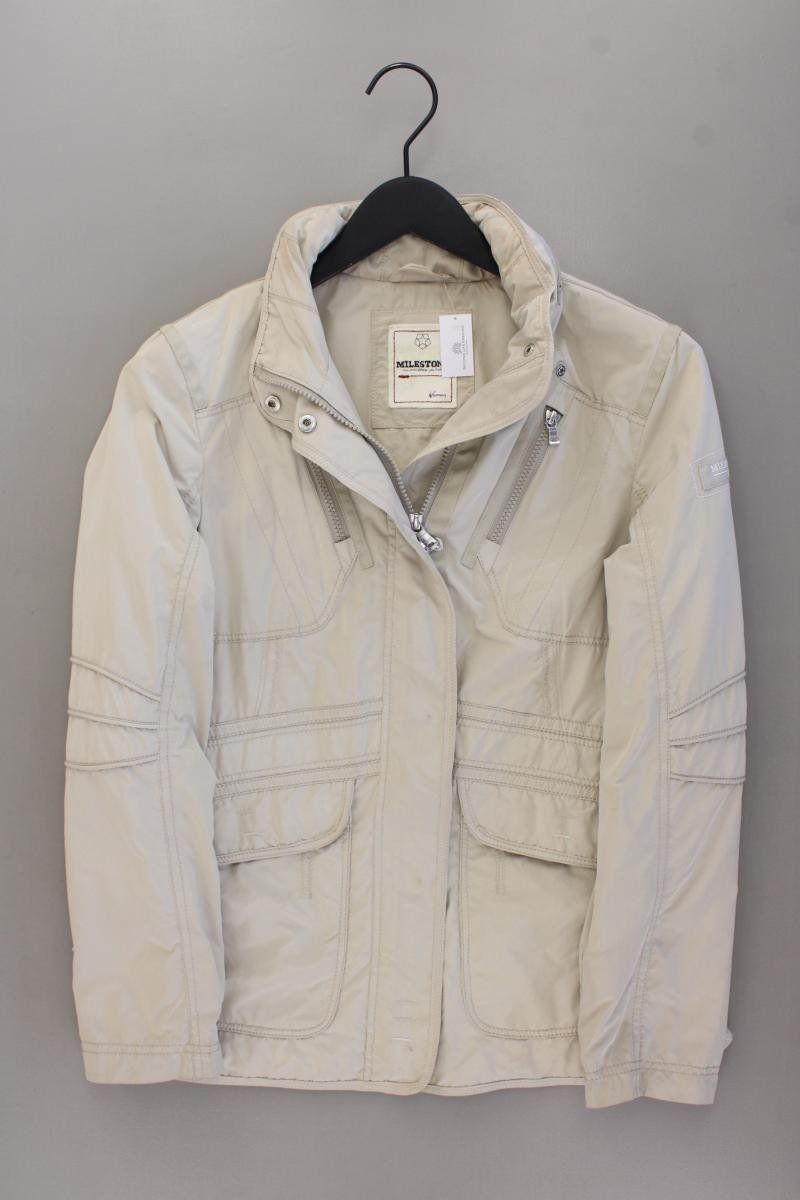 Jacken: Milestone Übergangsjacke Gr. 38 creme aus Polyester – Gebraucht aus Neustadt an der Waldnaab von SecondLifeFashion
