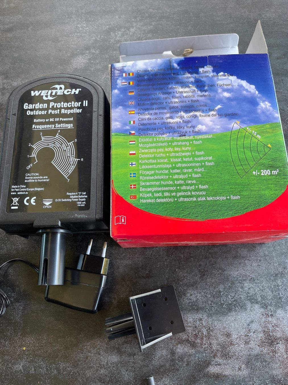 Kit di costruzioni: WEITECH Garden Protector II Ultraschall – Usato da Spiegel b. Bern venduto da Burdicrew 2
