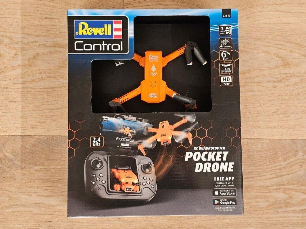 Revell Control RC Quadrocopter Pocket Drone (Neu und originalverpackt ...