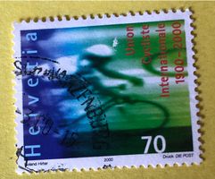 Nr.989 GESTEMPELT Radfahrer 2000   Siehe Original Fotos.  ﻿