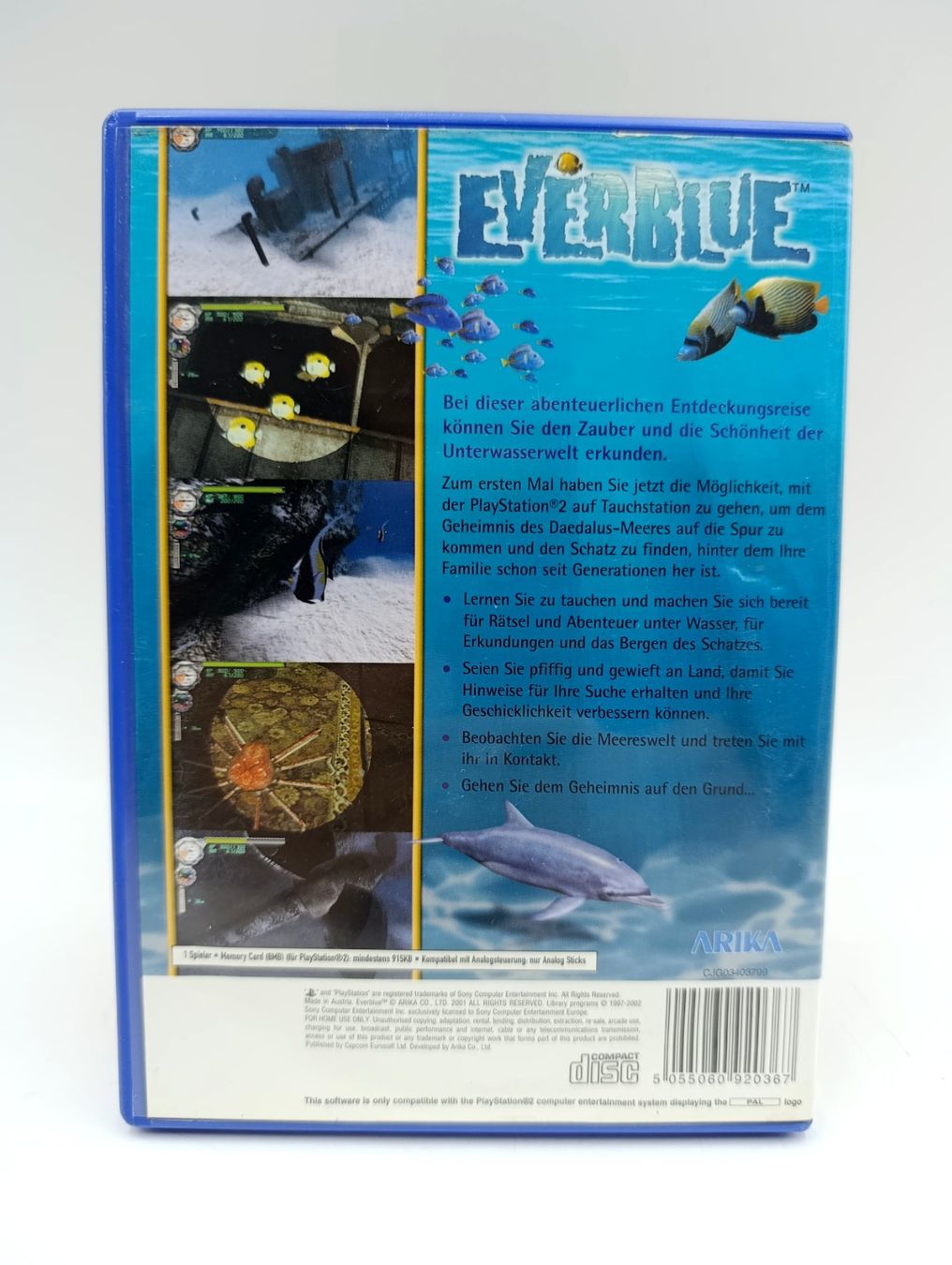 Sony Spiele: Everblue PS2 Game – Gebraucht aus Wil SG von Donaldus 1