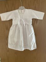 Taufkleid mit Jäckchen / Bolero weiss Grösse 62/68