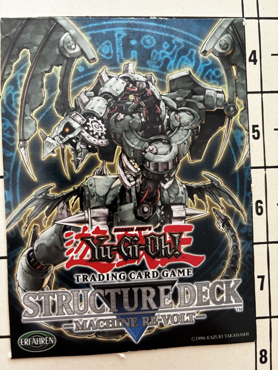 Yugioh Sammelbilder & Trading cards: Yu-Gi-Oh! Karten Structure Deck Machine Revolt, Top! (56) – Neu (gemäss Beschreibung) aus Uznach von Vintage2022.
