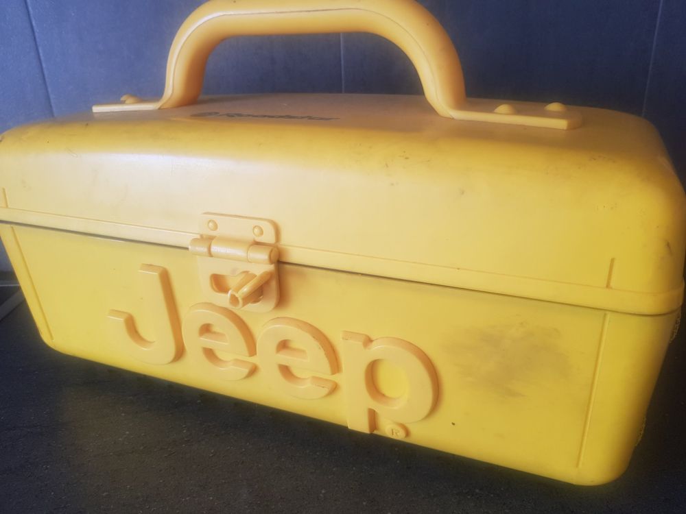 Vintage Jeep Roadstar Yellow Portable Boombox RCR 3800 Kaufen auf Ricardo