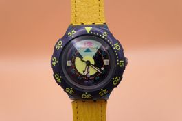 Swatch Scuba "DIVINE" SDN102, 1992, neue Batterie