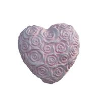 Deko Herz rosa Flower M - Blumendesign