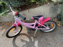 Kinderfahrrad Crosswave Magic 16 Zoll rosa gebraucht