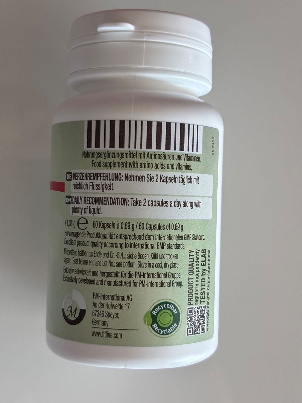 Fitline Cibi & Specialità: FitLine Munogen Nahrungsergänzungsmittel – Nuovo e nell'imballaggio originale da Wangen SZ venduto da Cabrio19 2